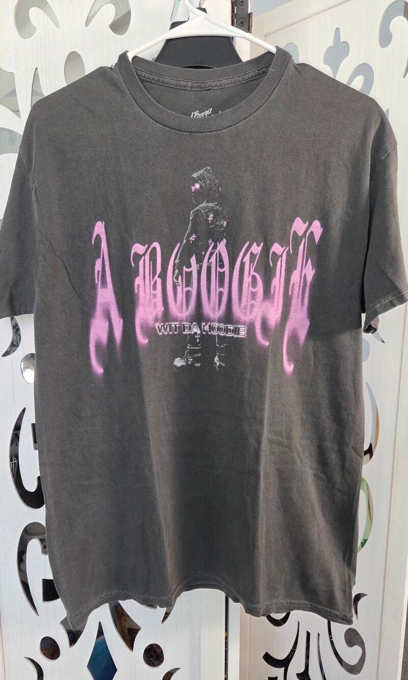 A Boogie Wit Da Hoodie NWOT Official Graphic Tee Size Small Hip Hop Rap Shirt